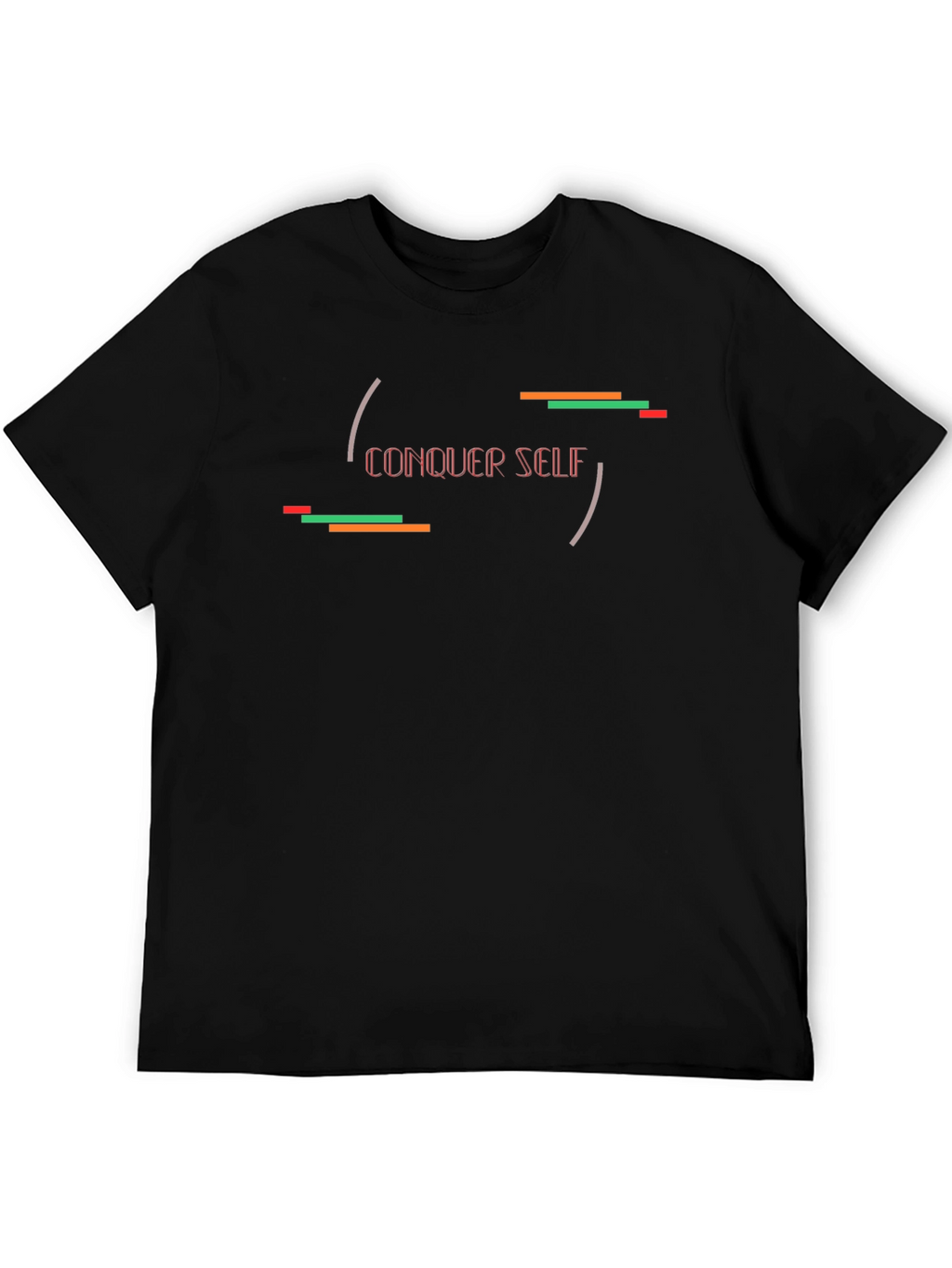 Conquer Self Graphic Tee - Modern Design Soft Fabric