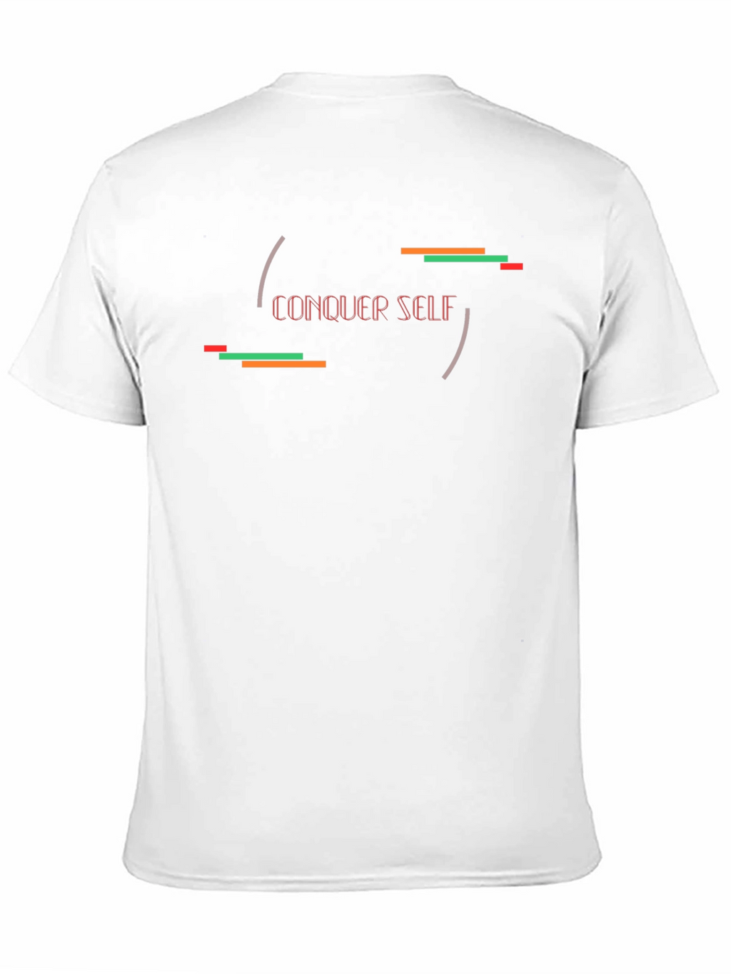 Conquer Self Graphic Tee - Modern Design Soft Fabric