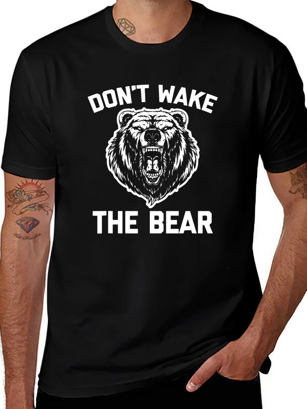 Dont Wake The Bear Graphic T-Shirt
