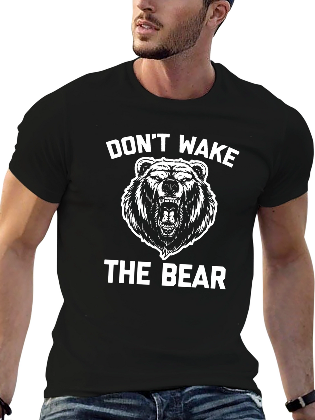 Dont Wake The Bear Graphic T-Shirt
