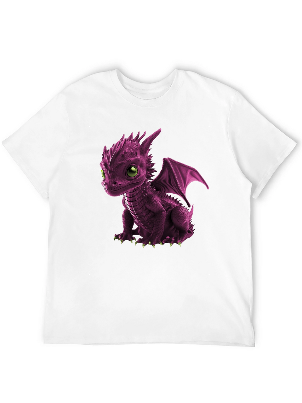 Cute Dragon Graphic Tee - Unique Design
