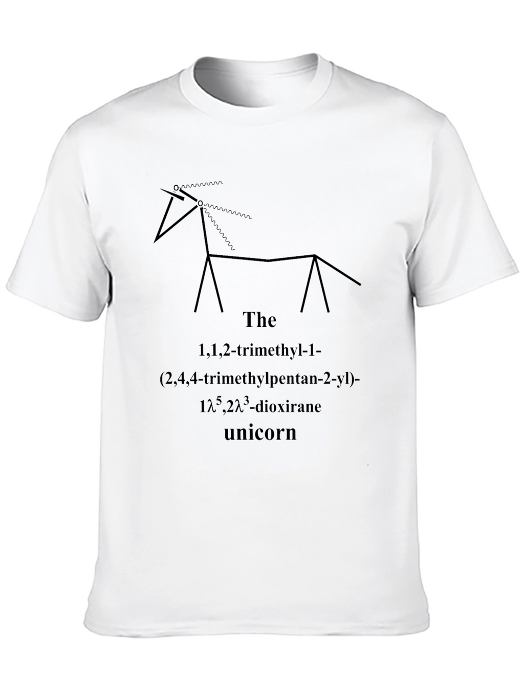 Chemistry Unicorn Graphic T-Shirt