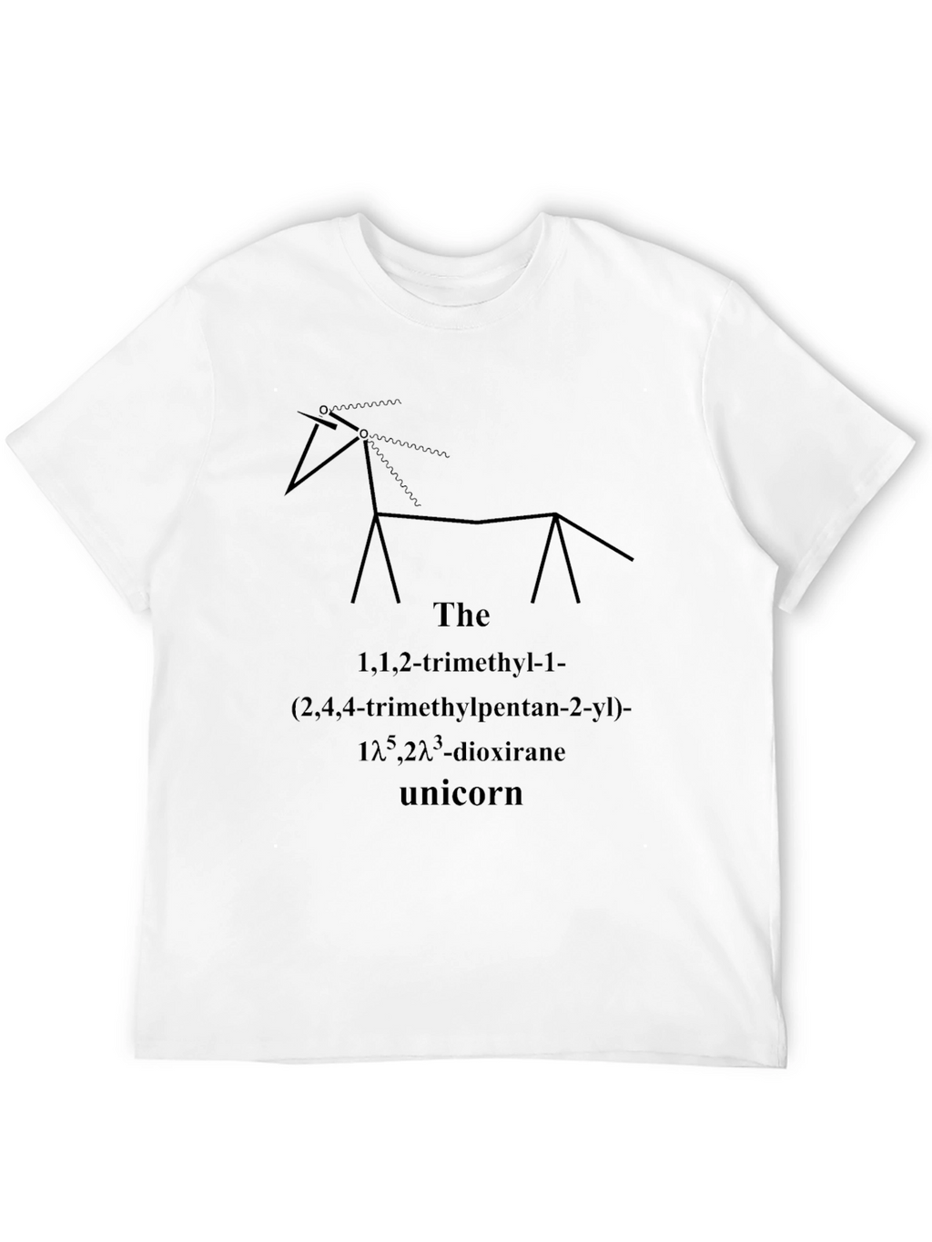 Chemistry Unicorn Graphic T-Shirt