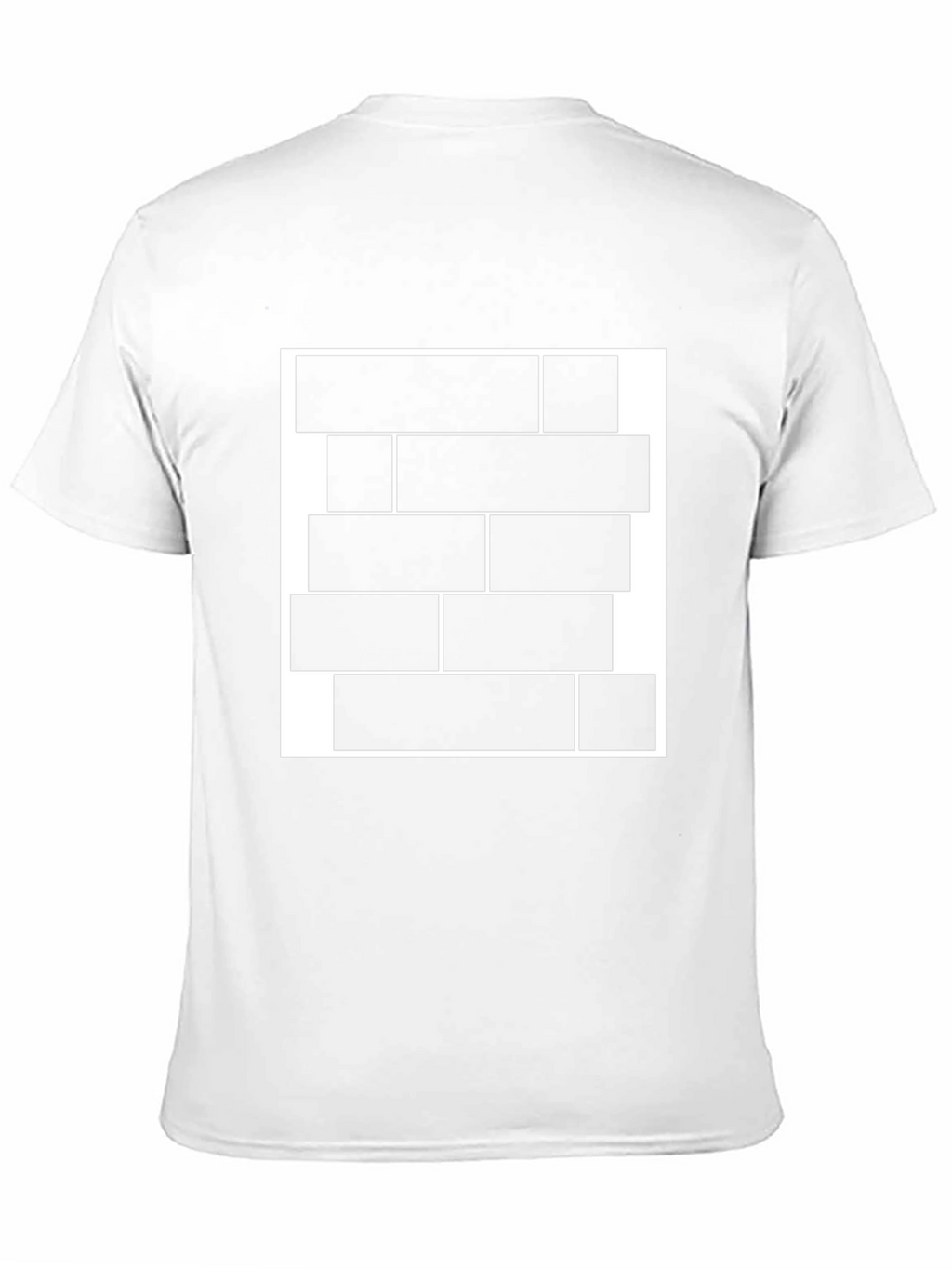 Modern Abstract Graphic Tee - Black