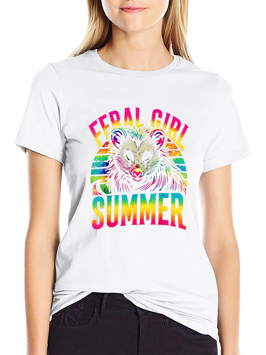 Feral Girl Summer Graphic Tee