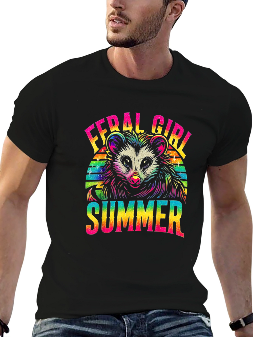 Feral Girl Summer Graphic Tee