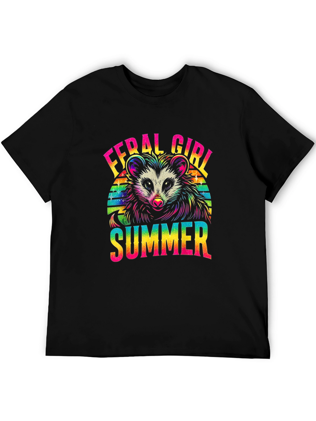 Feral Girl Summer Graphic Tee