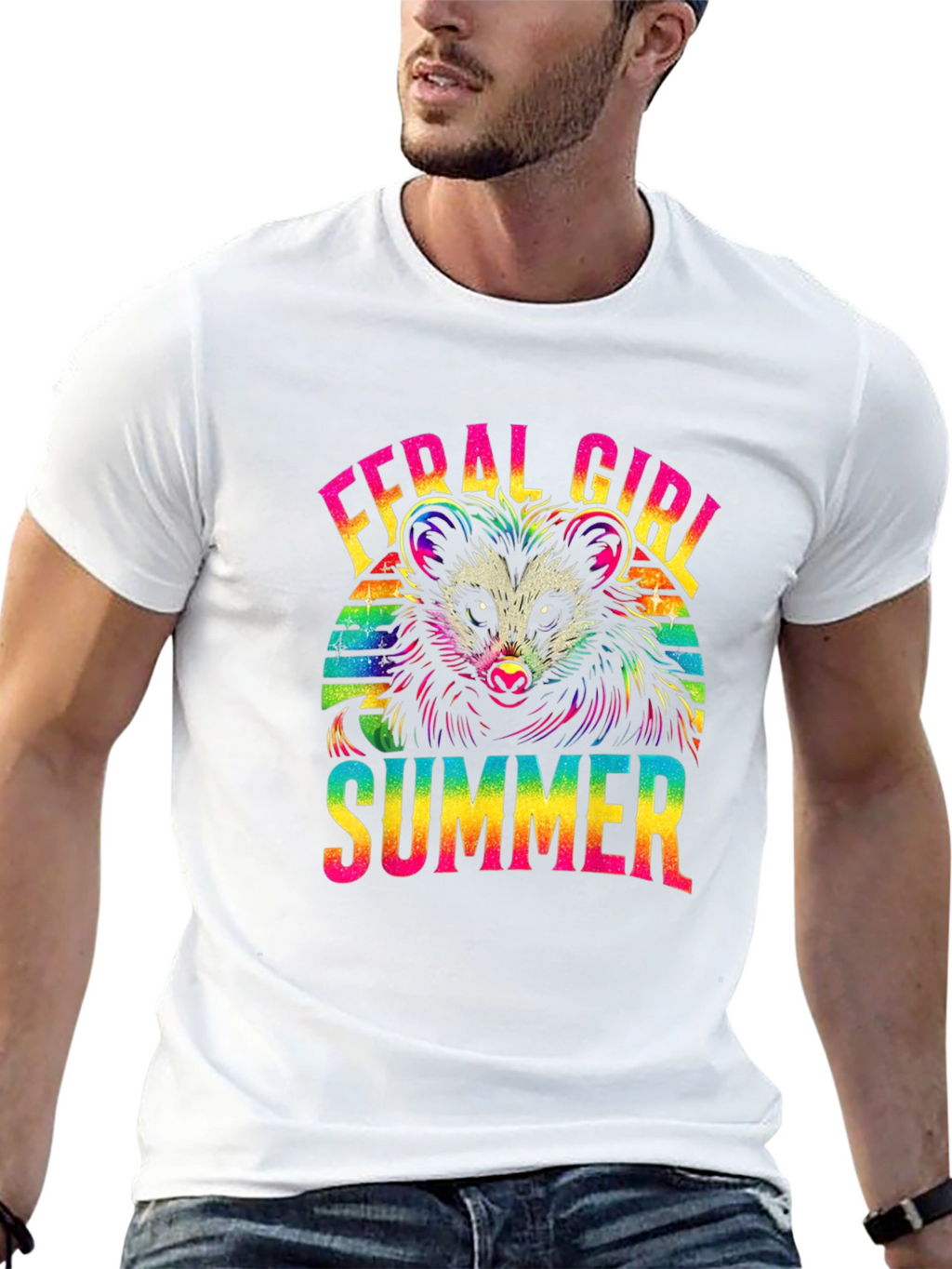 Feral Girl Summer Graphic Tee