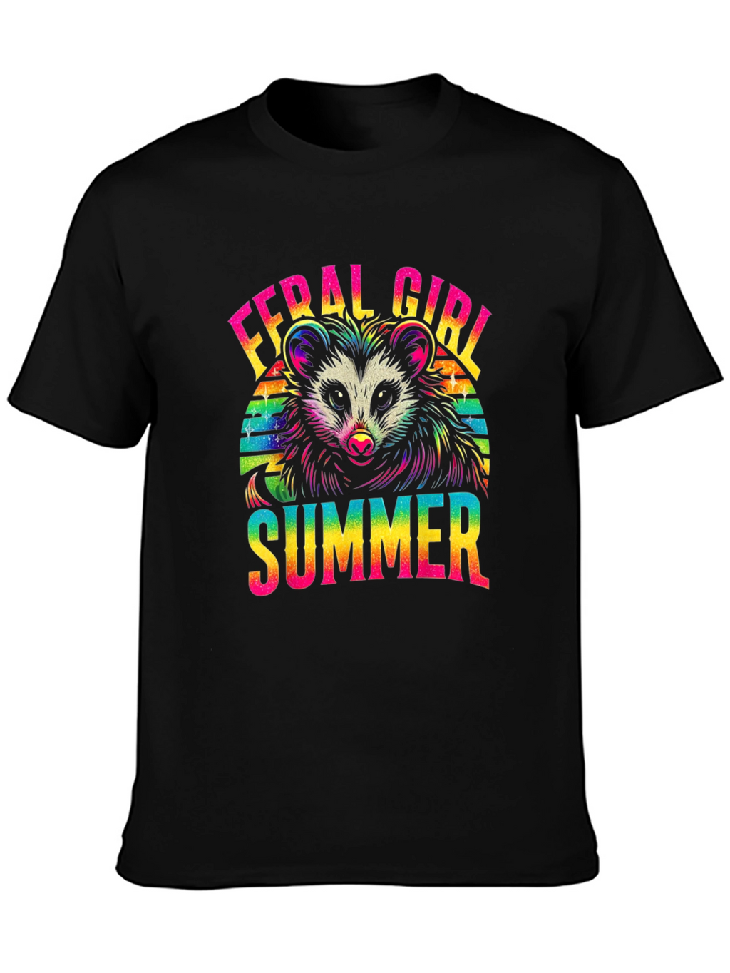 Feral Girl Summer Graphic Tee