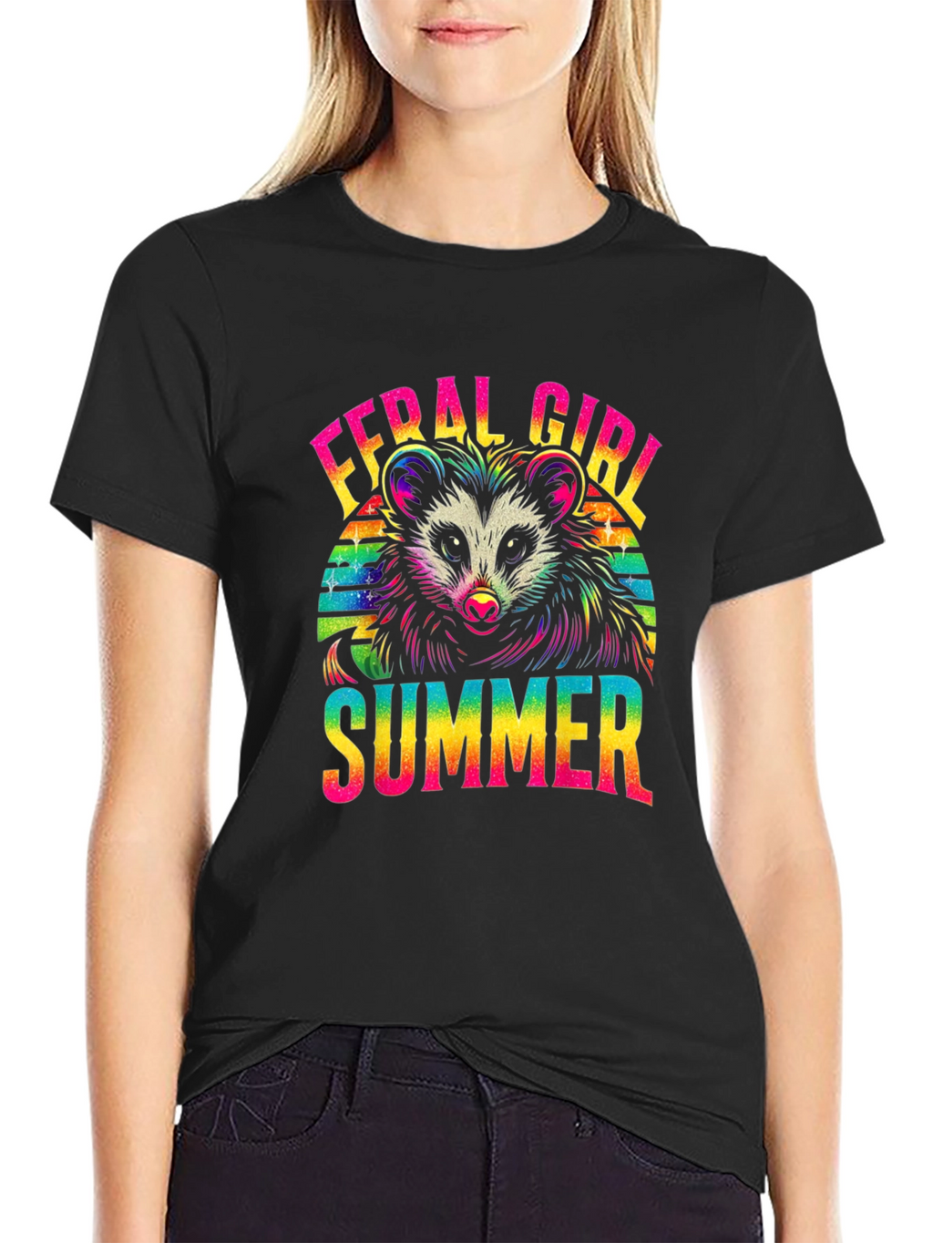 Feral Girl Summer Graphic Tee