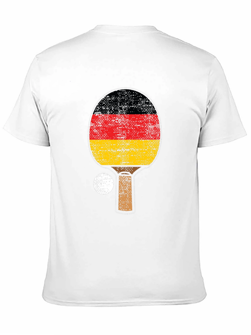 Germany Flag Table Tennis Racket T-Shirt