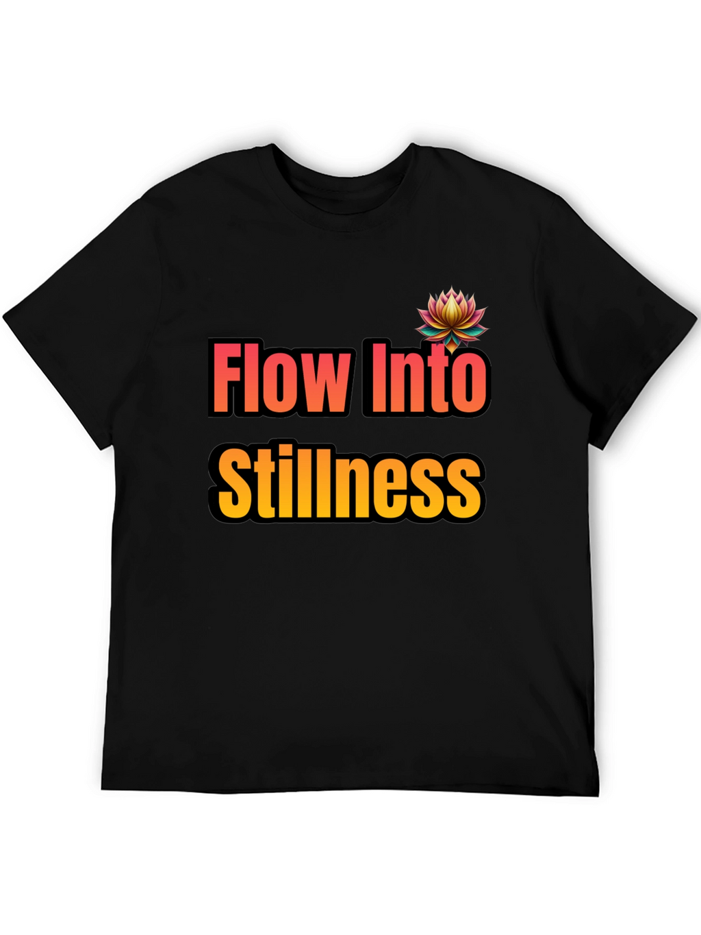 Flow Into Stillness Graphic T-Shirt