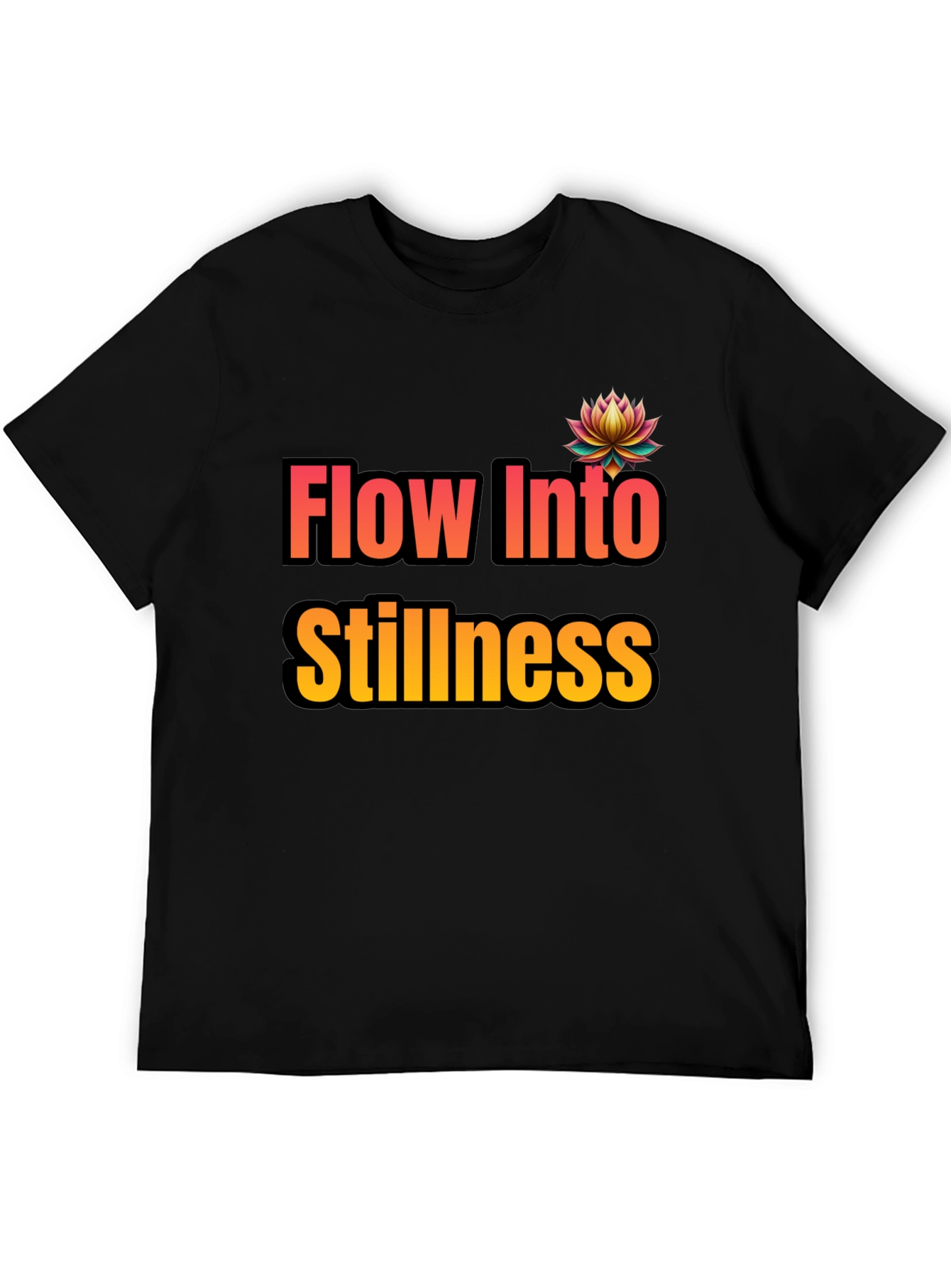 Flow Into Stillness Graphic T-Shirt
