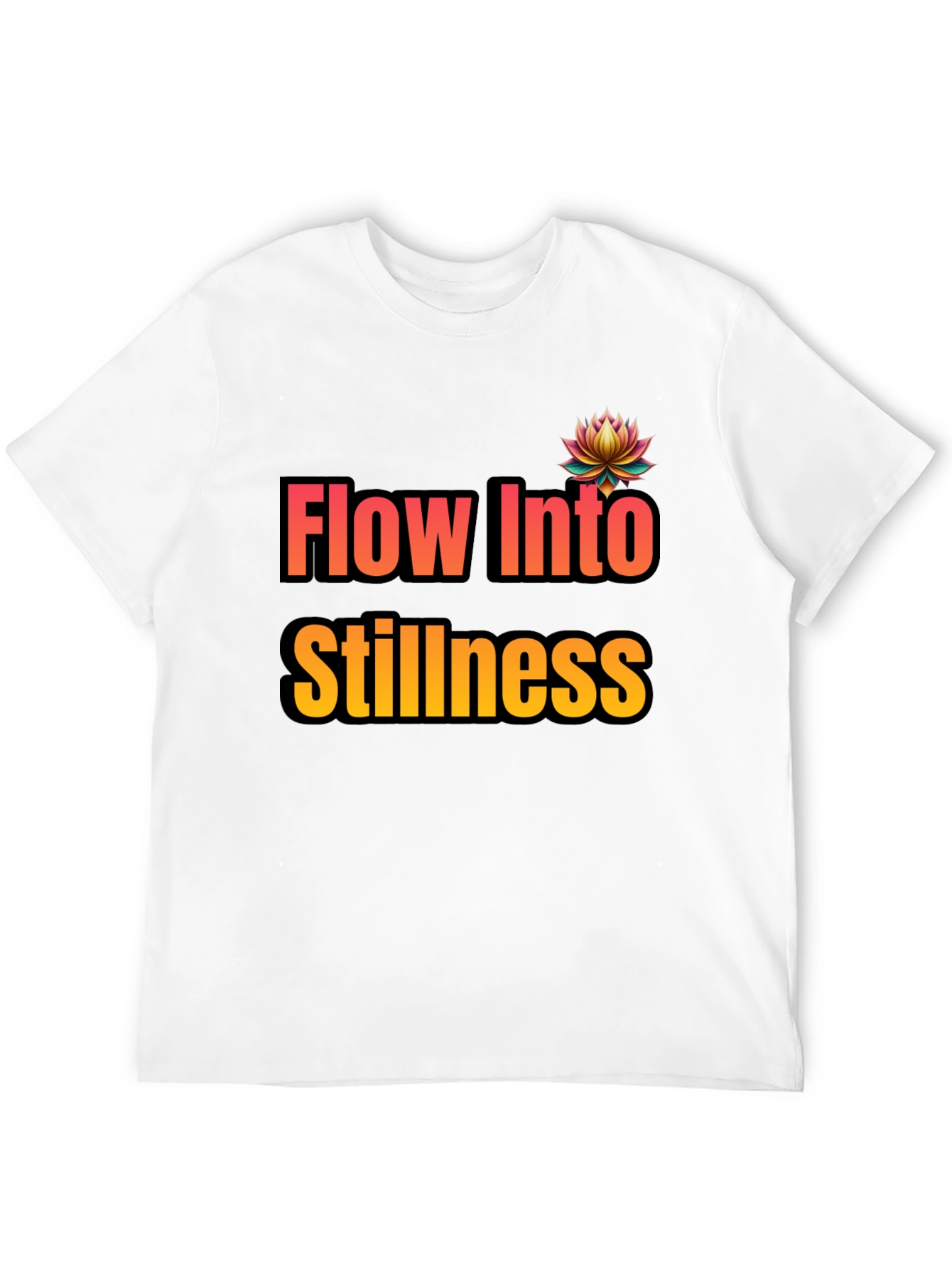 Flow Into Stillness Graphic T-Shirt