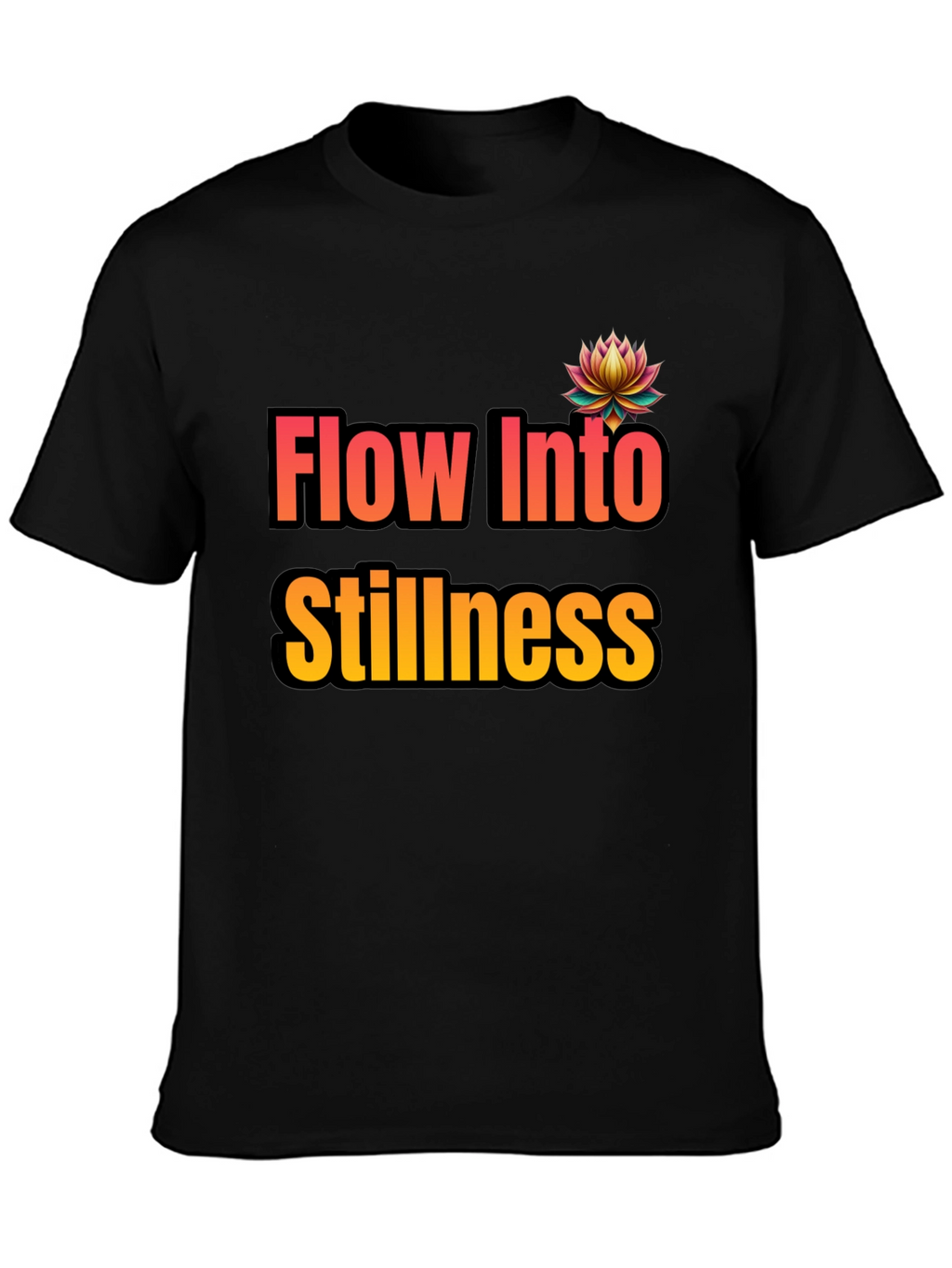 Flow Into Stillness Graphic T-Shirt