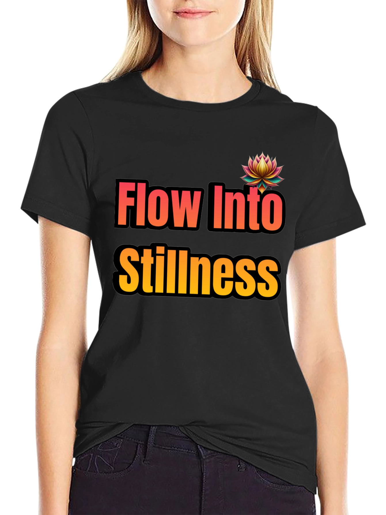 Flow Into Stillness Graphic T-Shirt
