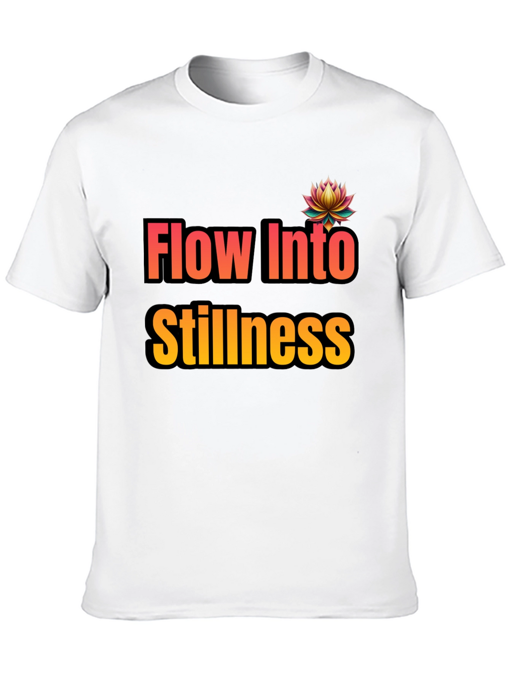 Flow Into Stillness Graphic T-Shirt