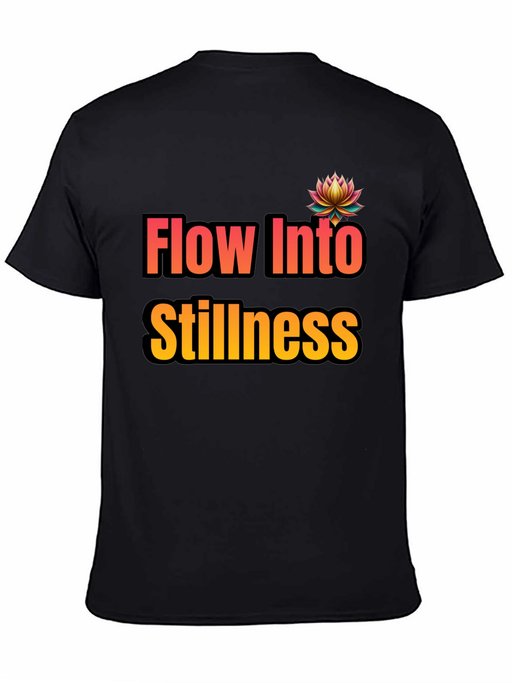 Flow Into Stillness Graphic T-Shirt