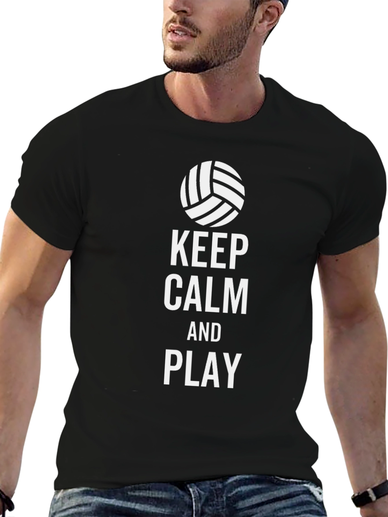 Keep Calm and Play Volleyball T-Shirt