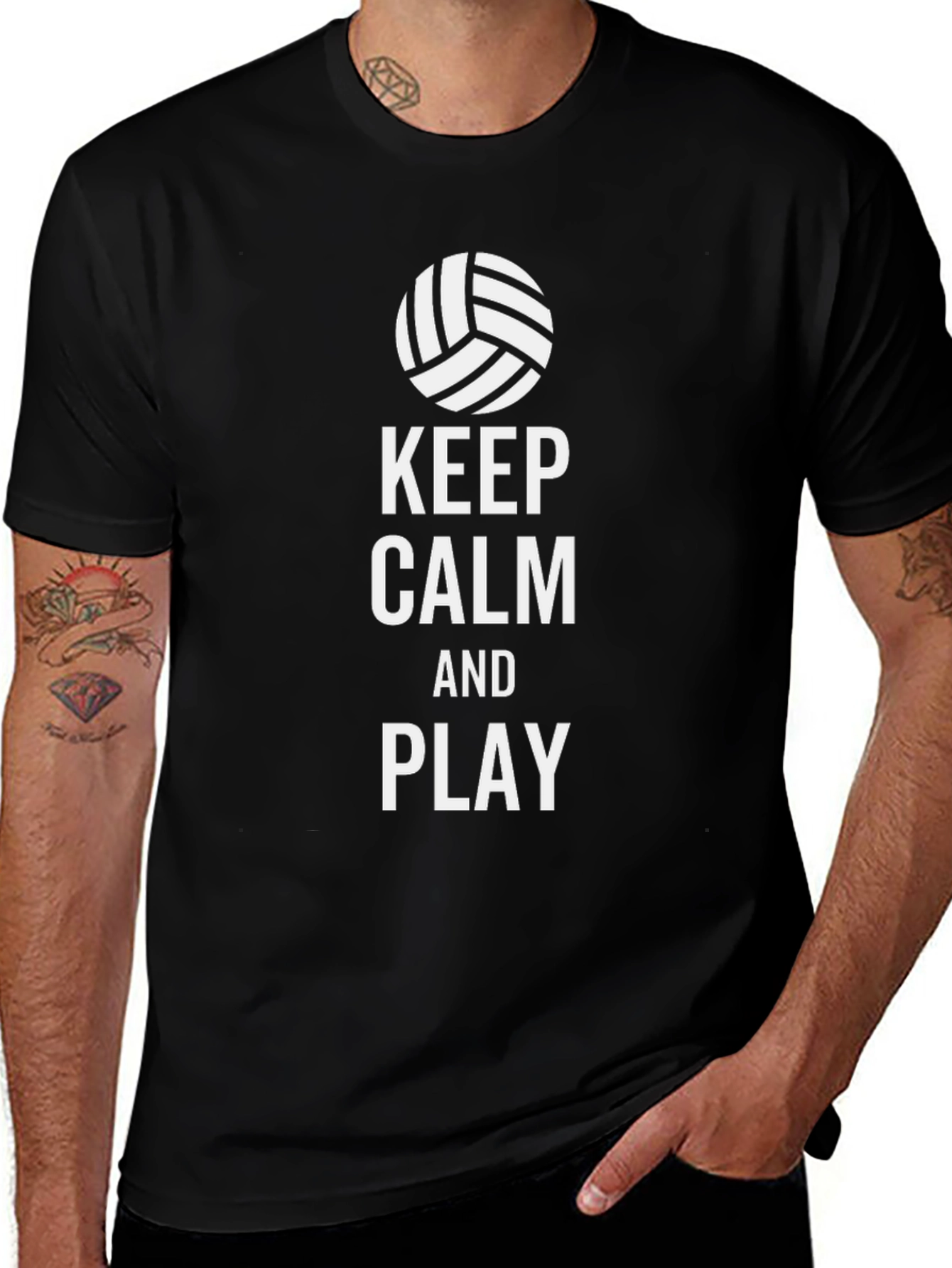 Keep Calm and Play Volleyball T-Shirt