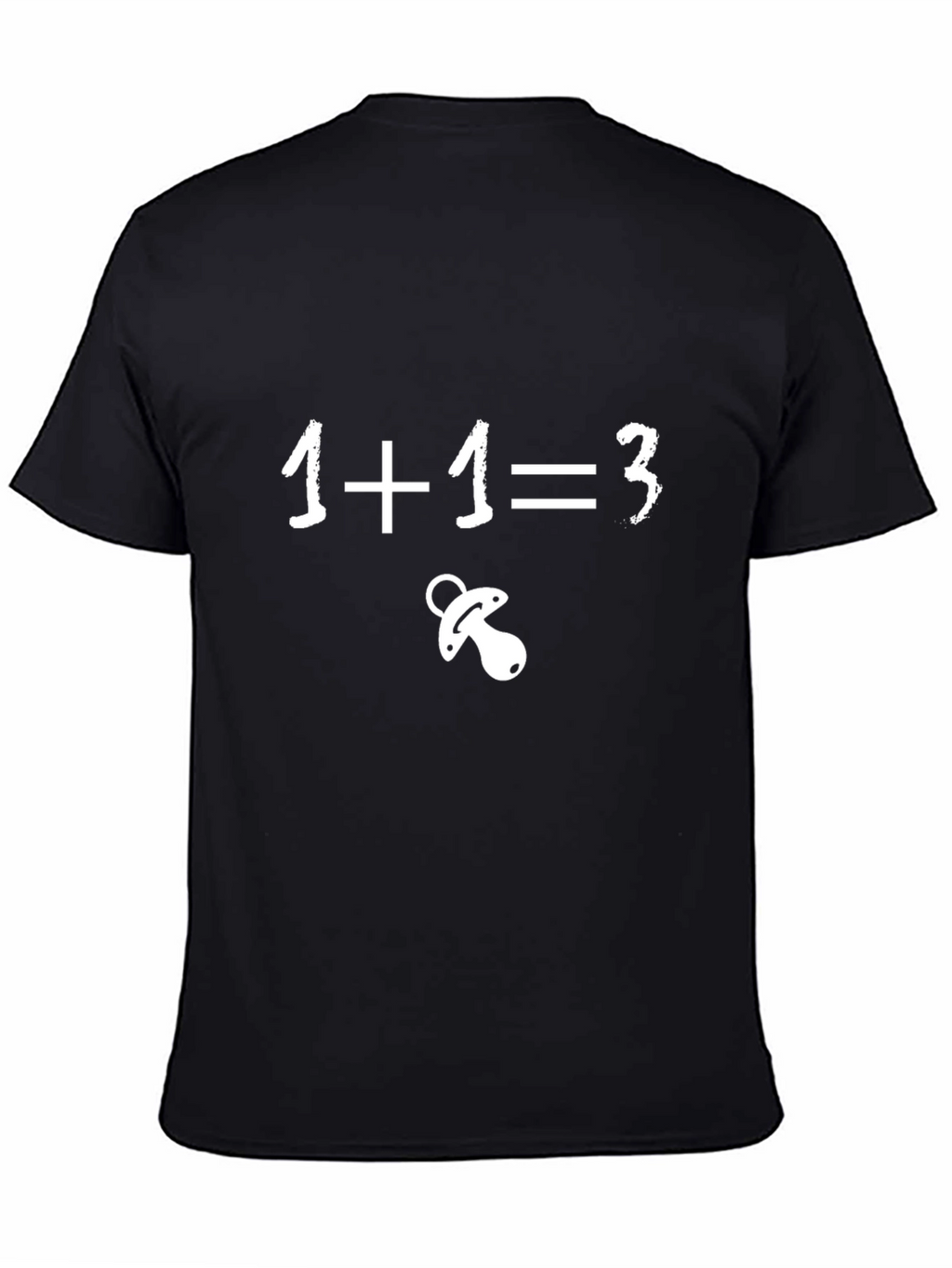 Funny Pregnancy Announcement T-Shirt - 1+1=3