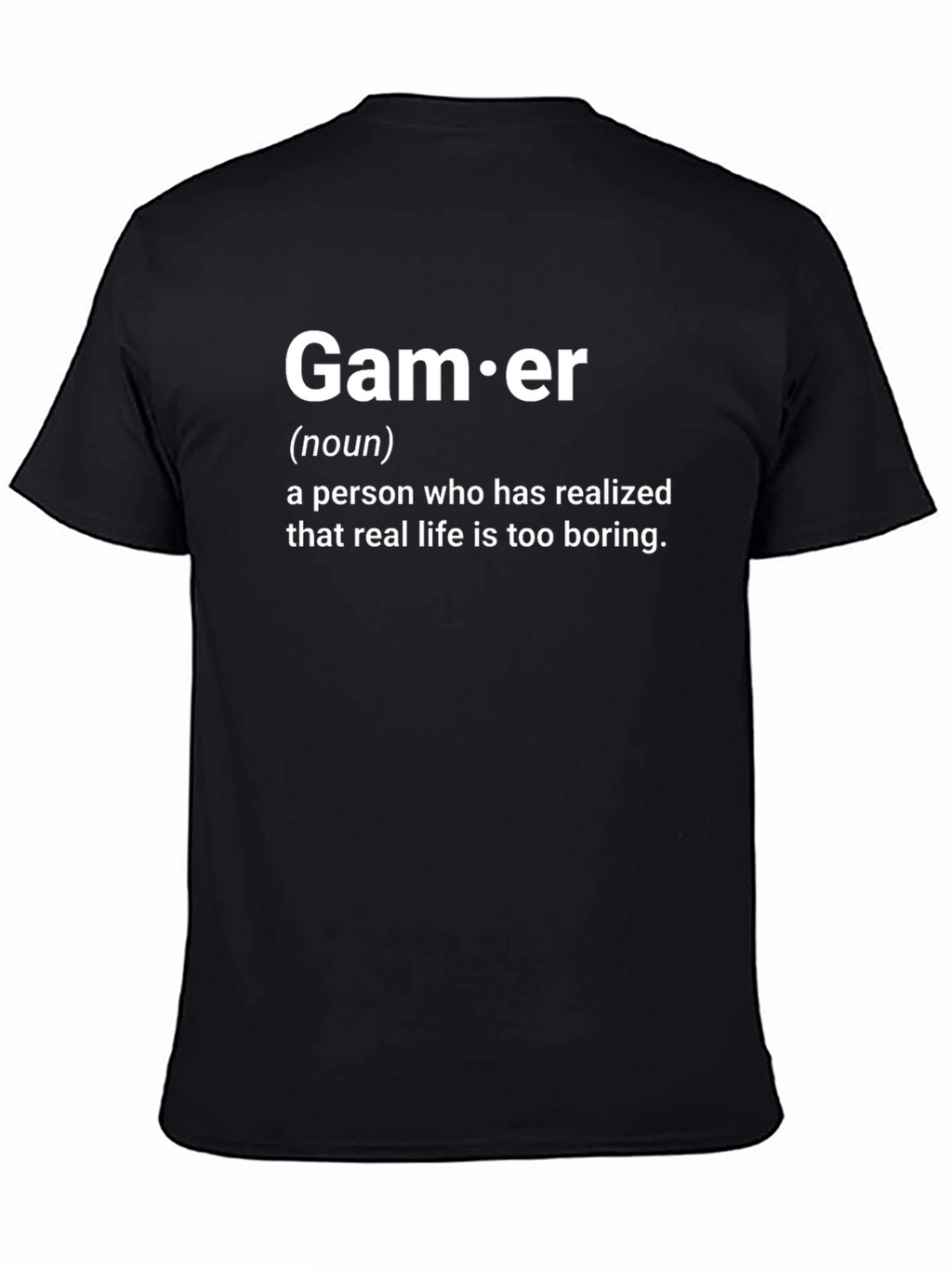 Gamer Definition T-Shirt - Funny Gaming Tee