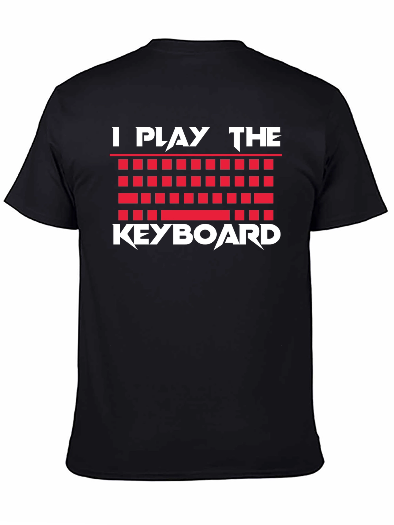 I Play the Keyboard T-Shirt Musician Gamer Graphic Tee