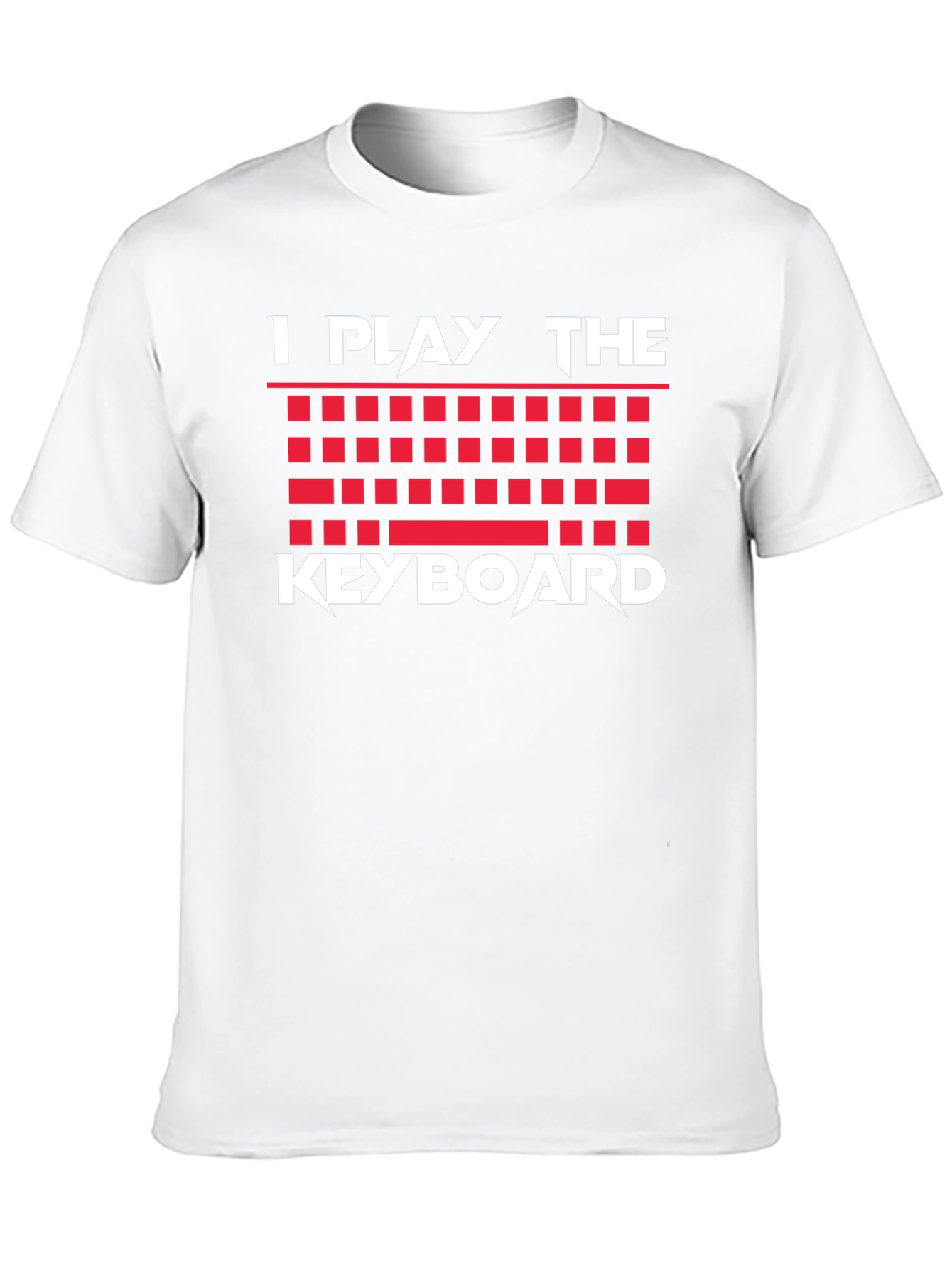 I Play the Keyboard T-Shirt Musician Gamer Graphic Tee