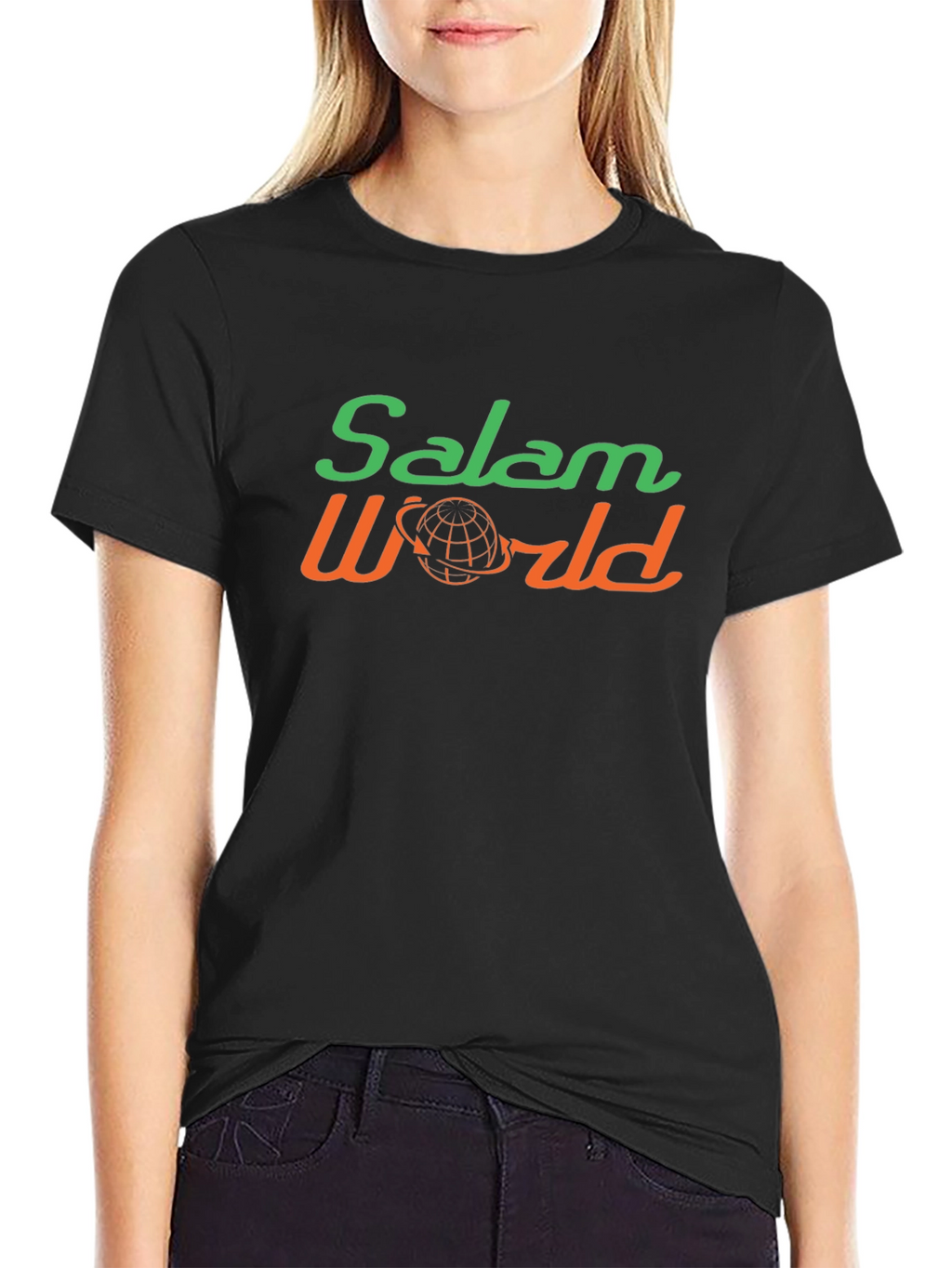 Salam World Graphic T-Shirt