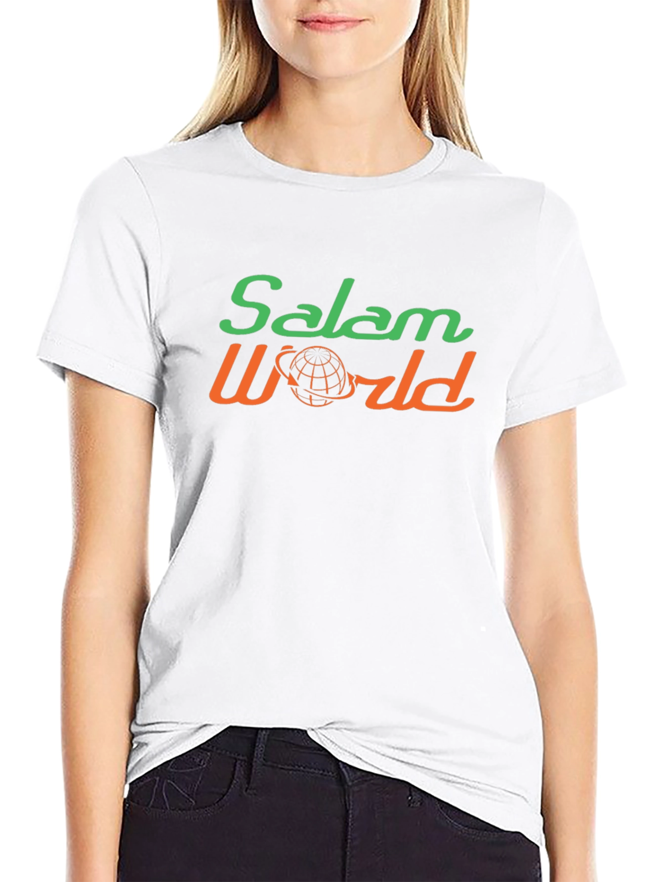 Salam World Graphic T-Shirt