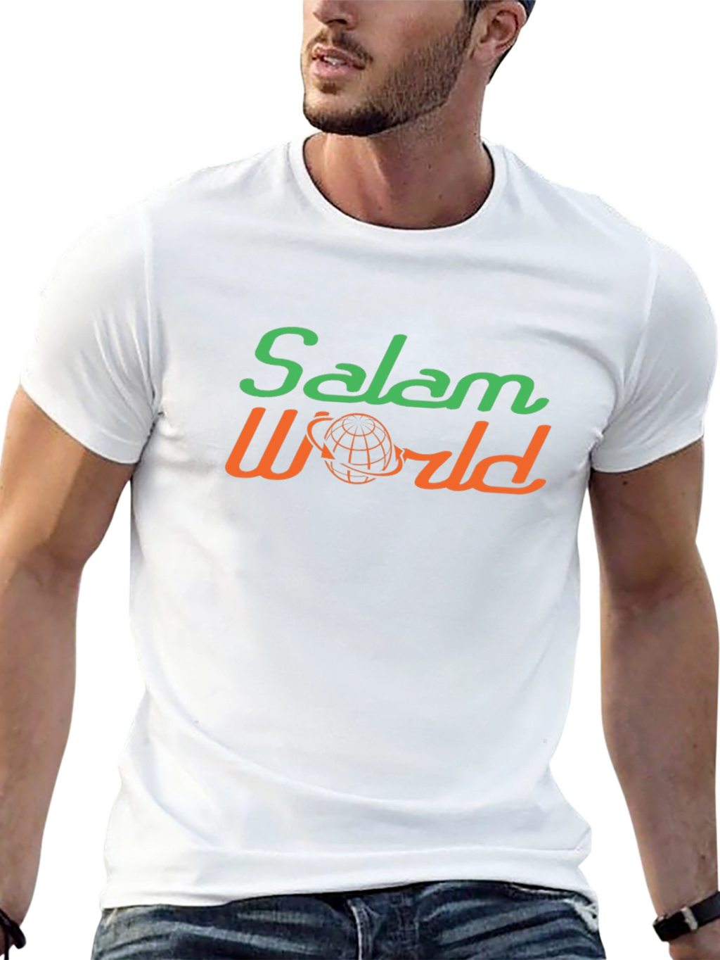 Salam World Graphic T-Shirt