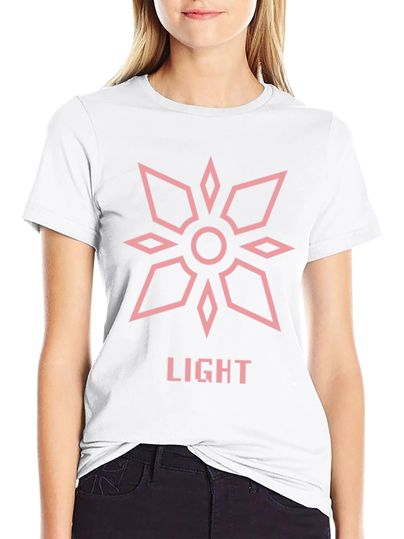 Light Crest T-Shirt - Black Graphic Tee