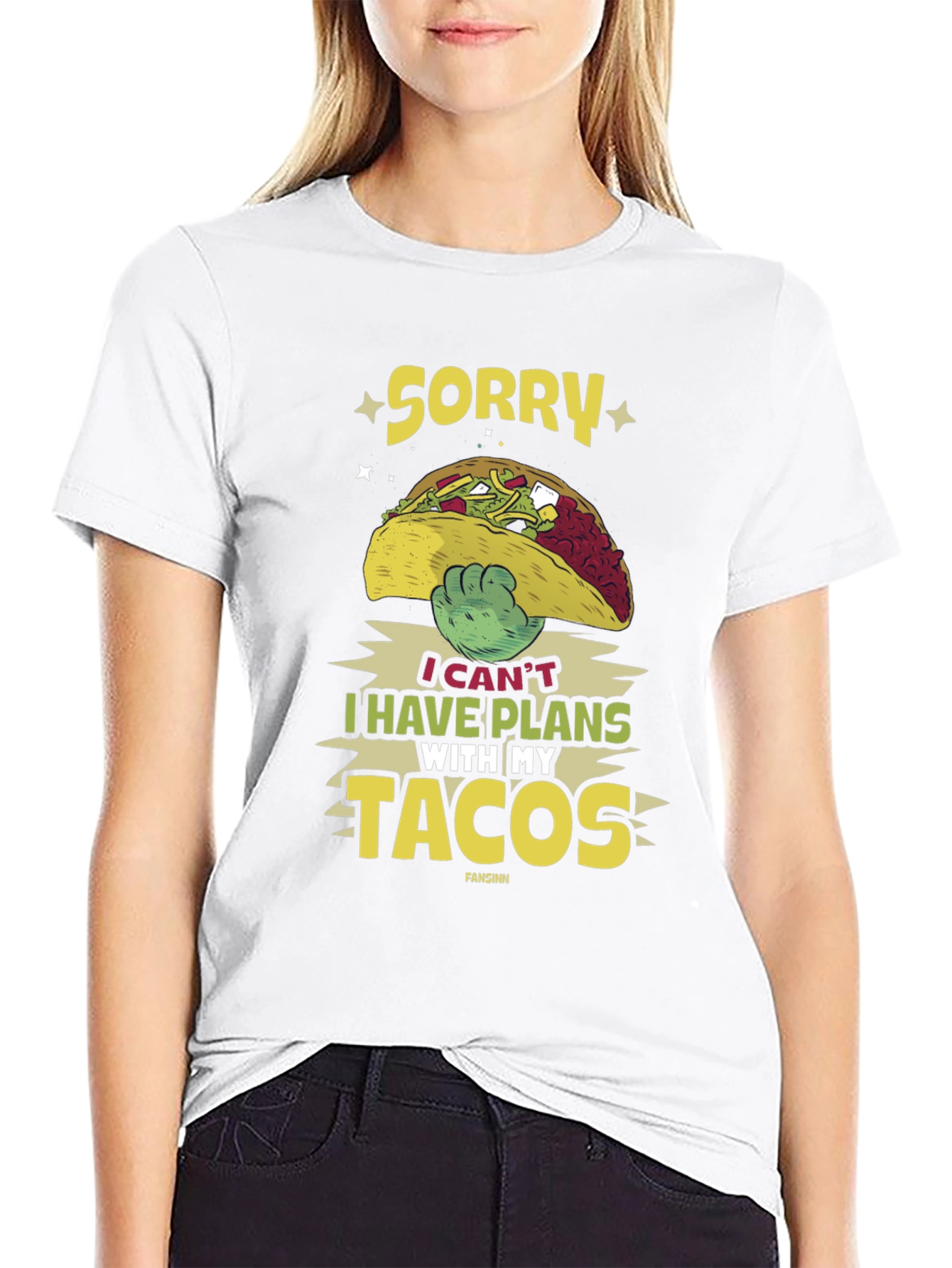 Sorry I Have Plans With My Tacos T-Shirt