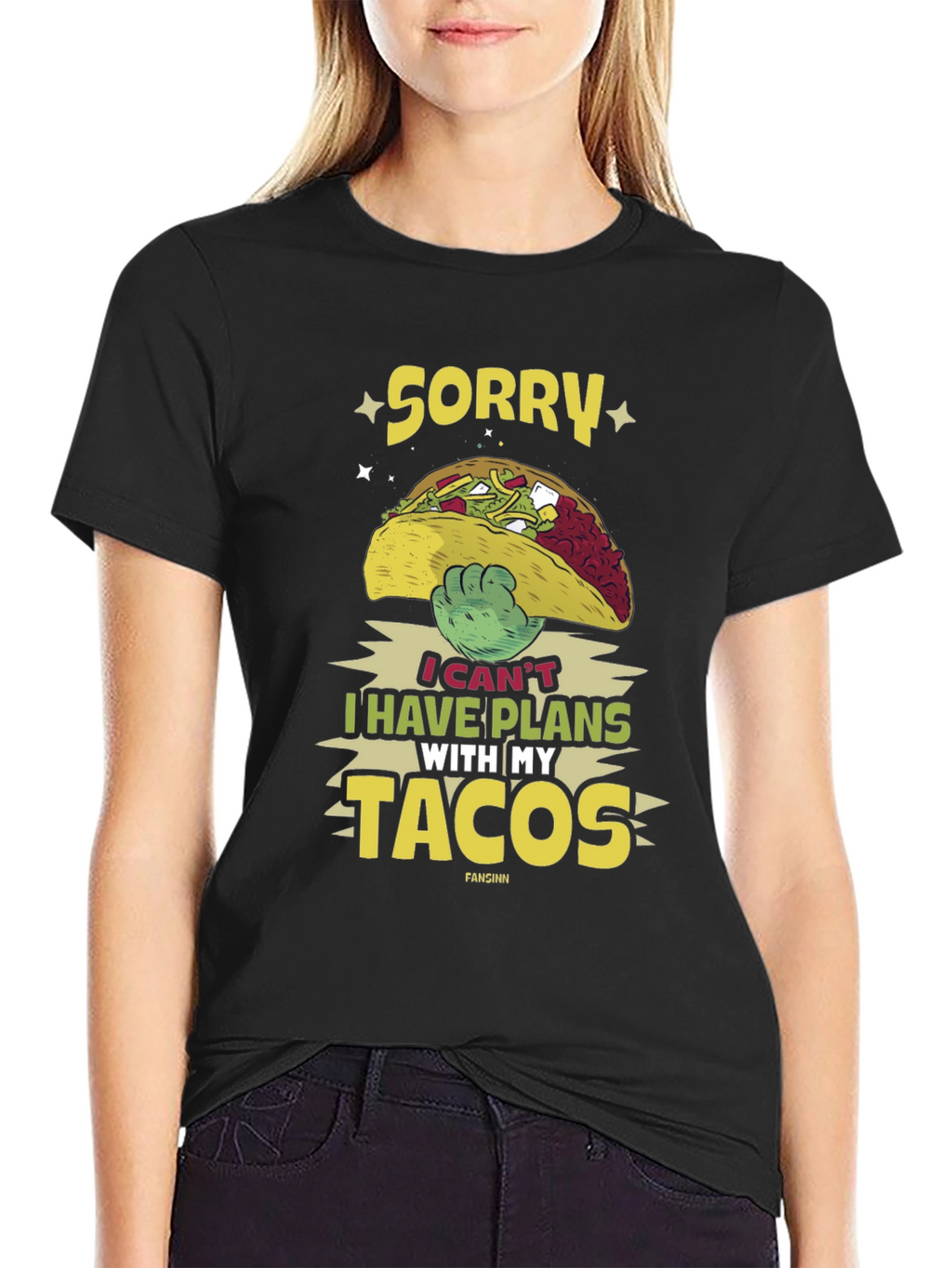 Sorry I Have Plans With My Tacos T-Shirt