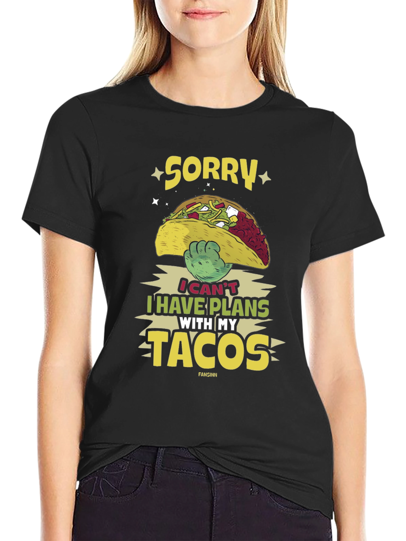 Sorry I Have Plans With My Tacos T-Shirt