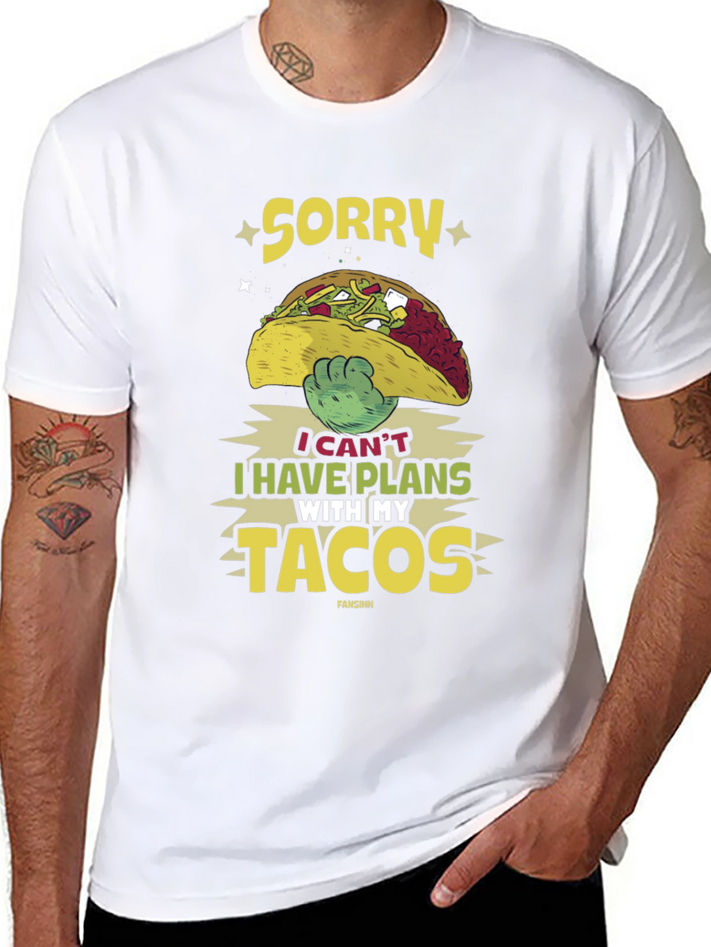Sorry I Have Plans With My Tacos T-Shirt