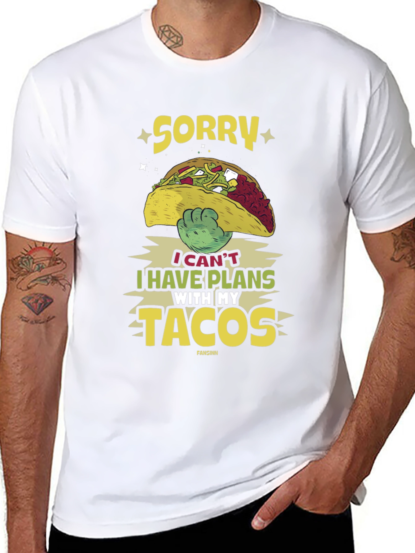 Sorry I Have Plans With My Tacos T-Shirt