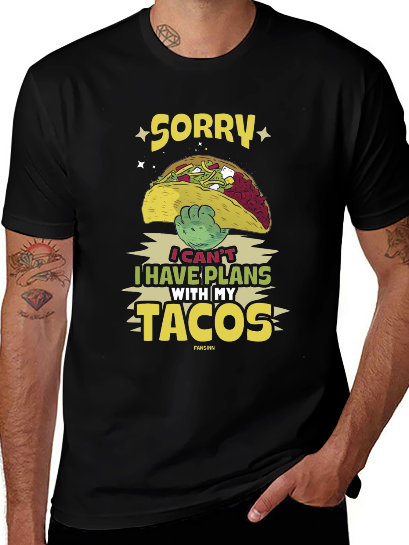 Sorry I Have Plans With My Tacos T-Shirt