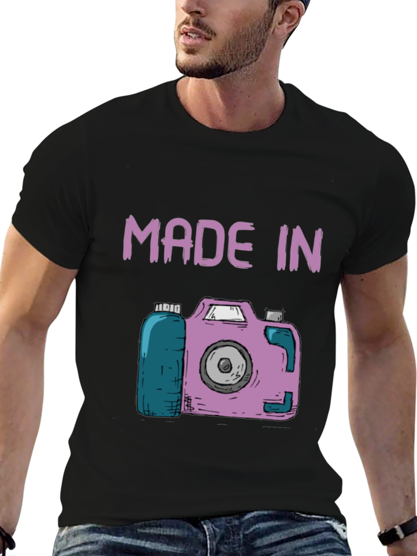 Funny Made In Camera T-Shirt