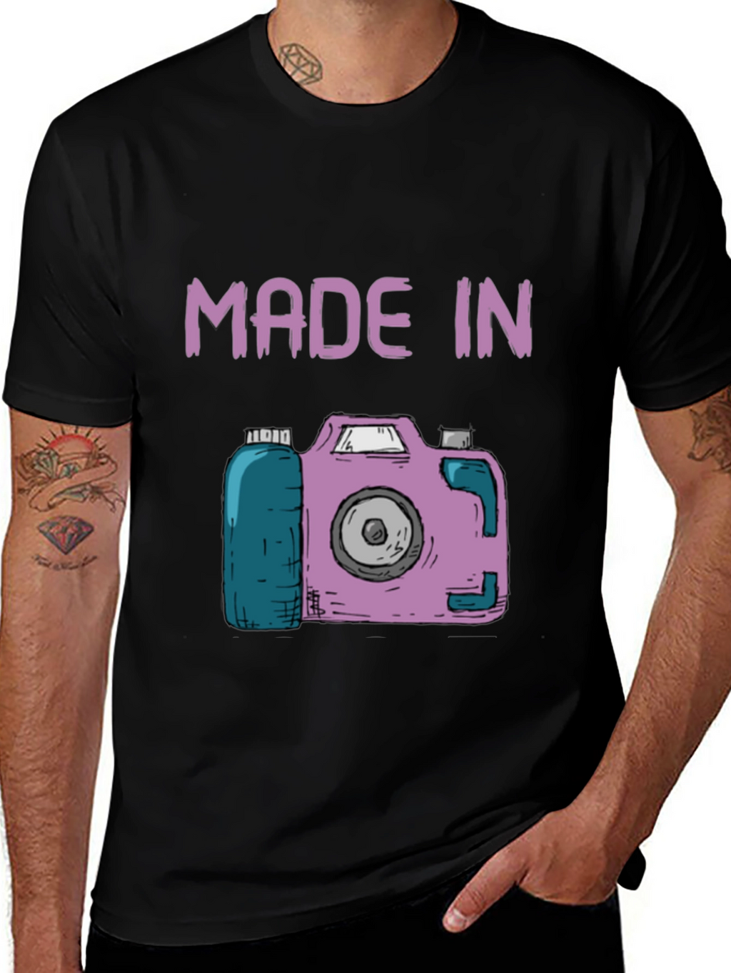 Funny Made In Camera T-Shirt
