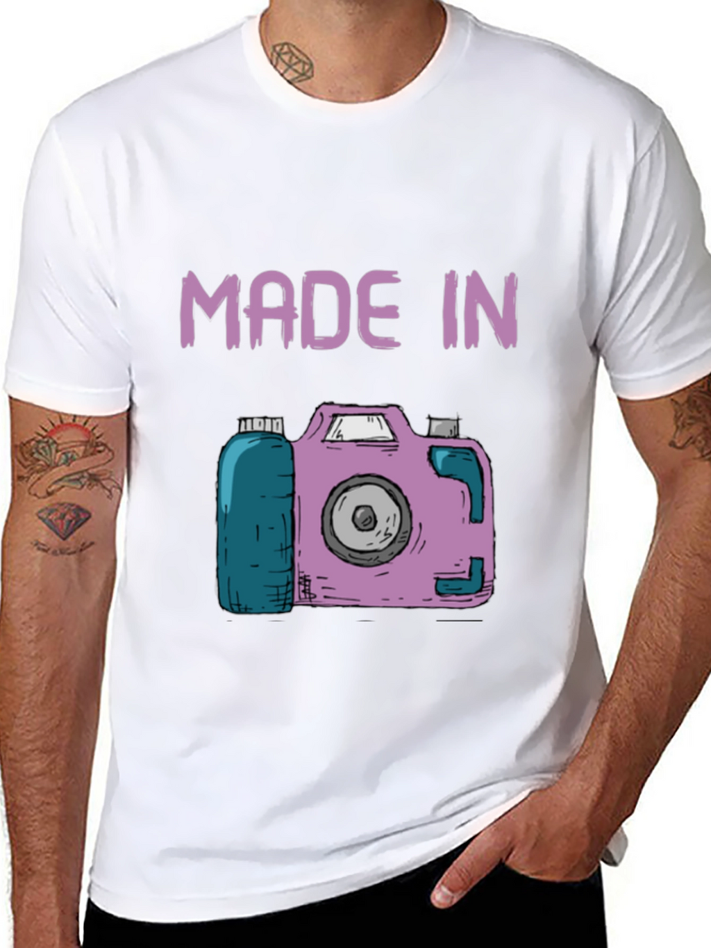 Funny Made In Camera T-Shirt