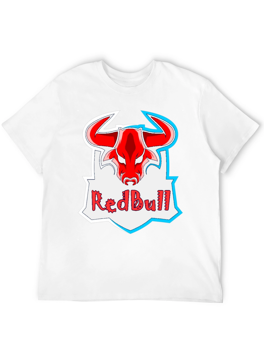 Red Bull Logo Black T-Shirt