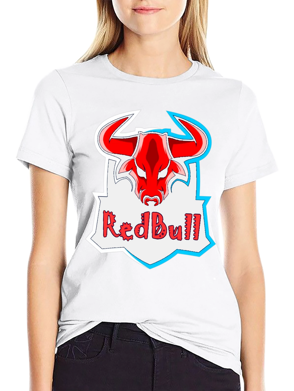 Red Bull Logo Black T-Shirt