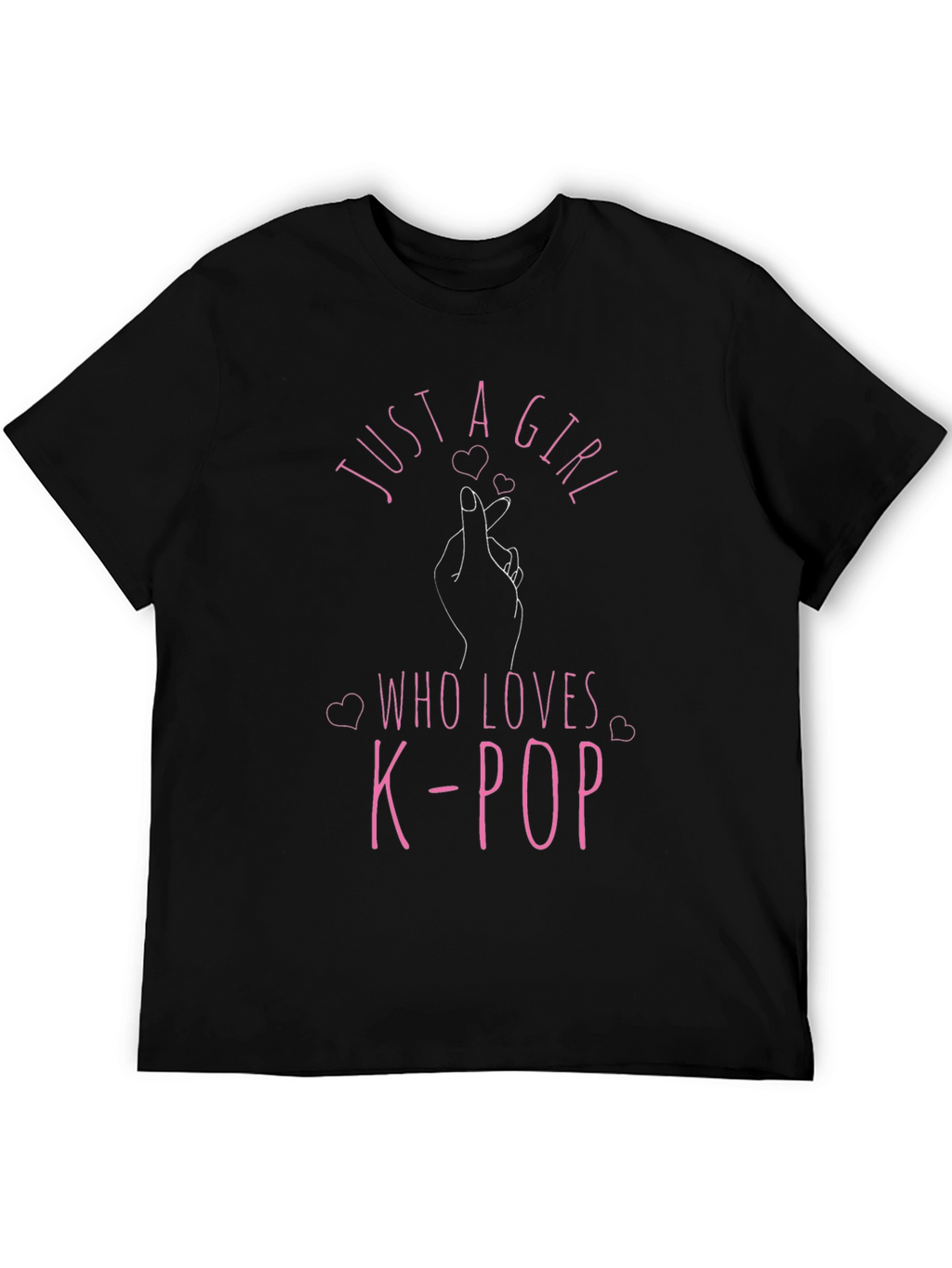 Just a Girl Who Loves K-Pop T-Shirt