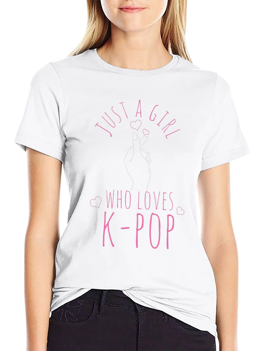 Just a Girl Who Loves K-Pop T-Shirt