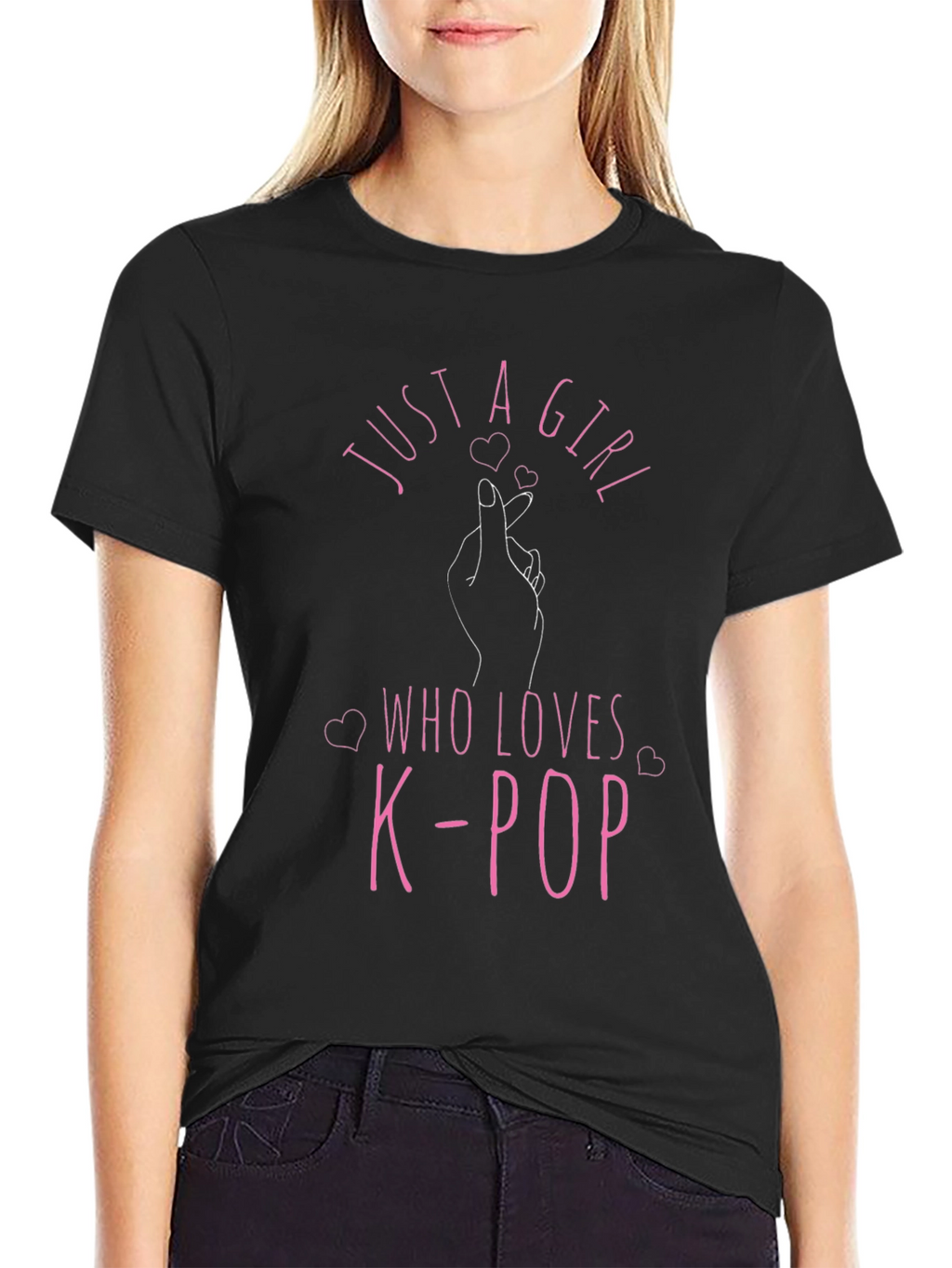 Just a Girl Who Loves K-Pop T-Shirt