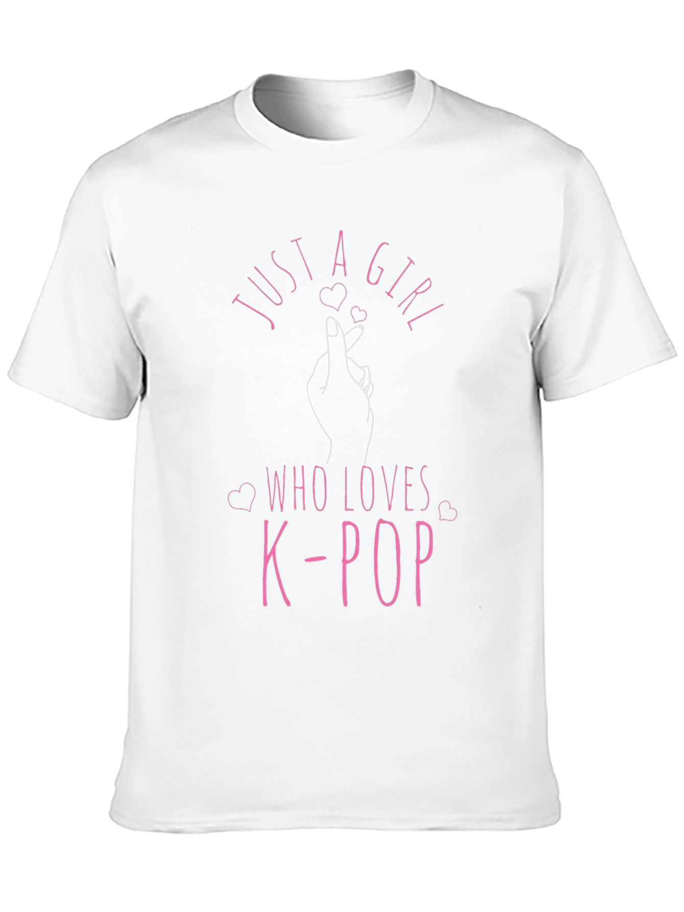 Just a Girl Who Loves K-Pop T-Shirt