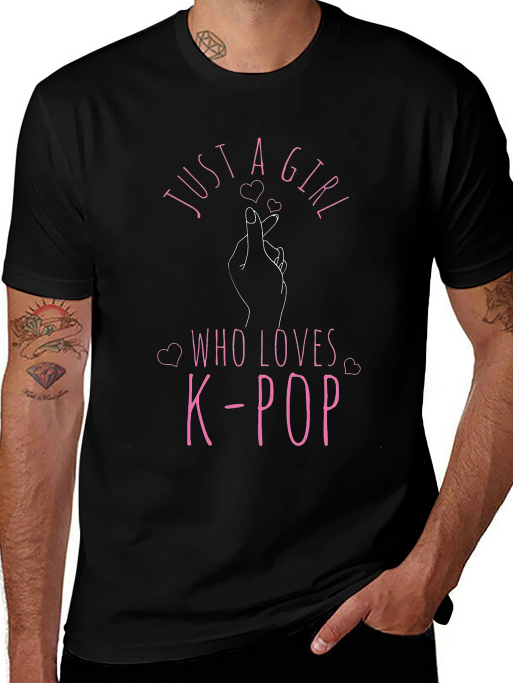 Just a Girl Who Loves K-Pop T-Shirt