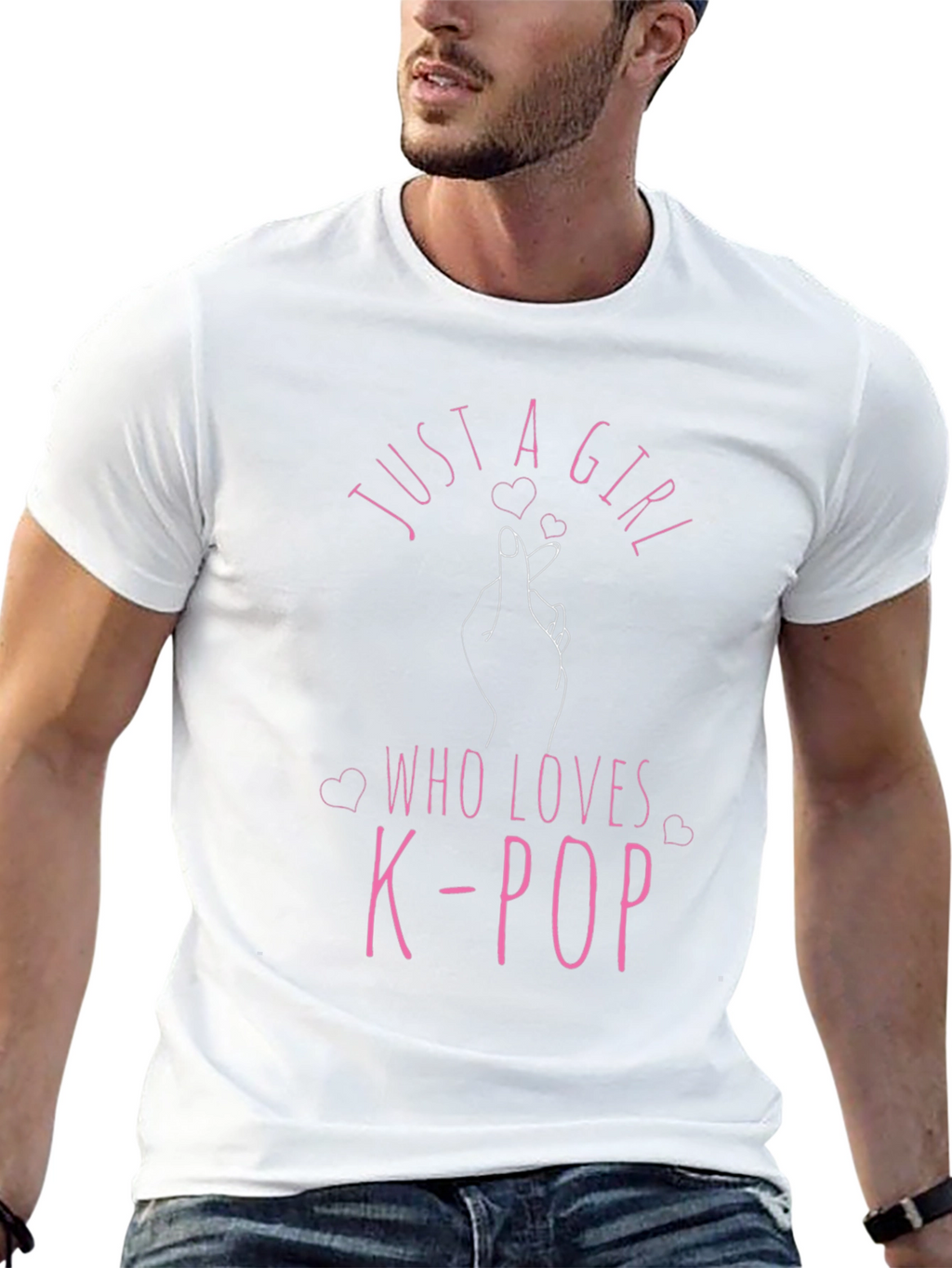 Just a Girl Who Loves K-Pop T-Shirt