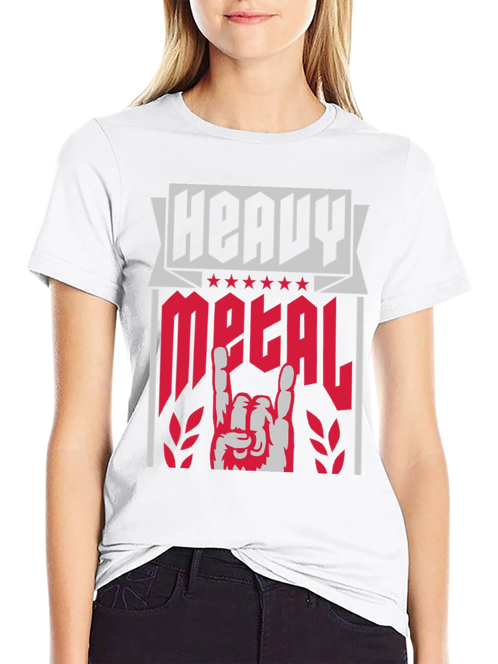 Heavy Metal Graphic T-Shirt - Rock On!
